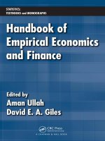 Handbook of Empirical Economics and Finance _1 pptx
