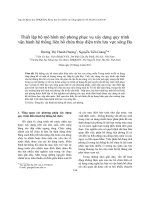 Báo cáo nghiên cứu khoa học 