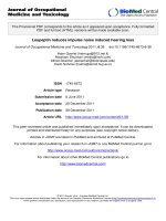 báo cáo hóa học: 