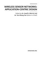 Wireless Sensor Networks Application Centric Design Part 1 pot