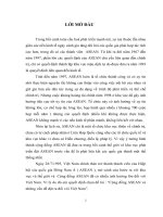 Tiểu Luận cộng đồng ASEAN