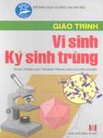 Giáo trình vi sinh – ký sinh trùng part 1 pot