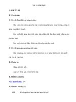 Tiết 15: BÀI TẬP doc