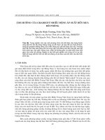 Báo cáo nghiên cứu khoa học 