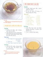 Trà sức khỏe dưỡng sinh part 9 pdf