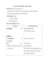 ÔN TẬP VỀ HÌNH HỌC (TIẾP THEO) ppt