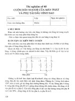 Giáo trình thí nghiệm máy phát điện part 10 pot