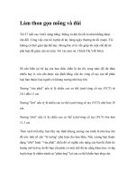 Làm thon gọn mông và đùi pptx