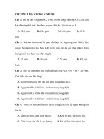 CHƯƠNG 5. ĐẠI CƯƠNG KIM LOẠI ppt