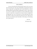 Thực trạng xuất nhập khẩu các mặt hàng tiêu dùng của công ty cổ phần đầu tư xuất nhập khẩu ARTEX từ năm 2008 đến nay và một số giải pháp nhằm đẩy mạnh xuất nhập khẩu của công ty