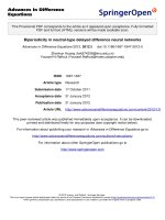 Báo cáo toán học: 