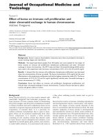 báo cáo hóa học: