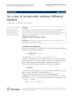 Báo cáo hóa học: 