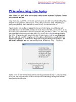 Phần mềm chống trộm laptop doc