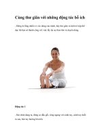 Cùng thư giãn với những động tác bổ ích potx