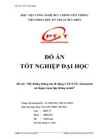 Hệ thống thông tin di động LTE/LTE-Advanced sử dụng trạm lặp thông minh