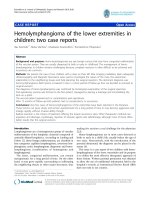 báo cáo hóa học: