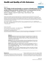 báo cáo hóa học: