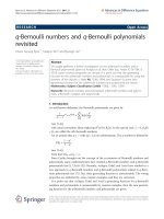 Báo cáo hóa học: 