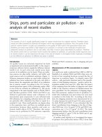 báo cáo hóa học: 