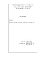 LUẬN VĂN VIỄN THÔNG NGHIÊN CỨU CÔNG NGHỆ VOIP VÀ THIẾT KẾ CẤU TRÚC MẠNG VOIP ĐƠN GIẢN