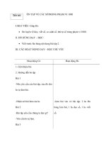 Tiết 161: ÔN TẬP VỀ CÁC SỐTRONG PHẠM VI 1000 ppt