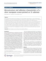 Báo cáo hóa học: 