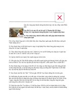 Quy tắc vàng giúp nhanh chóng đột phá trong việc học tiếng Anh (Phần IIII) doc