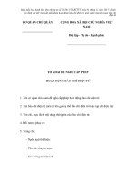 MẪU TỜ KHAI ĐỀ NGHỊ CẤP PHÉP HOẠT ĐỘNG BÁO CHÍ ĐIỆN TỬ potx