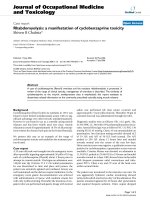 Báo cáo hóa học: 