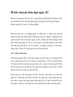 Bi hài chuyện làm đẹp ngày tết docx