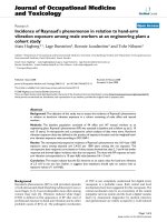 báo cáo hóa học: 