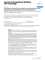 báo cáo hóa học: 