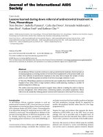 báo cáo hóa học: