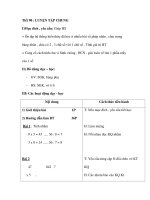 Tiết 90 : LUYỆN TẬP CHUNG pot