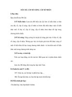 DÃY SỐ. CẤP SỐ CỘNG. CÁP SỐ NHÂN (P2) pptx