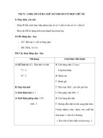 Tiết 71 : CHIA SỐ CÓ BA CHỮ SỐ CHO SỐ CÓ MỘT CHỮ SỐ pot