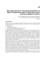Mass Transfer in Multiphase Systems and its Applications Part 11 pptx