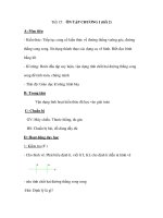 Tiết 15: ÔN TẬP CHƯƠNG I (tiết 2) pdf