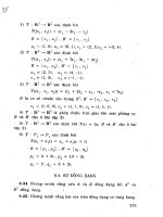Bài tập toán cao cấp tập 1 part 8 ppt