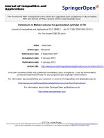 Báo cáo toán học: 