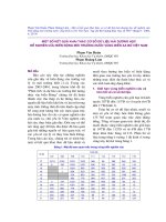 Báo cáo nghiên cứu khoa học 