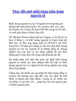 Thay đổi mới nhất bảng tuần hoàn nguyên tố ppt