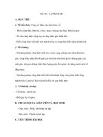 Tiết 58 : LUYỆN TẬP. pptx