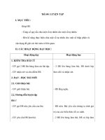 Tiết 69: LUYỆN TẬP pdf