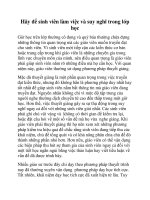 Hãy để sinh viên làm việc và suy nghĩ trong lớp học docx