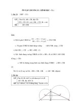 ÔN TẬP CHƯƠNG II ( HÌNH HỌC – T3 ) ppt