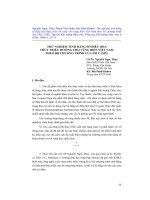 Báo cáo nghiên cứu khoa học 