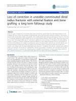 báo cáo hóa học: