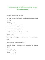 Quy Trình Kỹ Thuật Sản Xuất Khoai Tây Giống Và Khoai Tây Thương Phẩm (p4) pdf